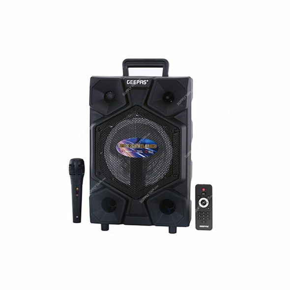 Geepas Rechargeable Portable Speaker, GMS8575, 7.4V, 1800mAh