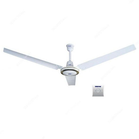 Geepas Ceiling Fan, GF9428, 65W, 56 Inch, White