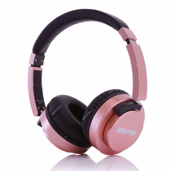 Geepas Over the Ear Wireless Headphone, GHP4703, 40MM, Pink
