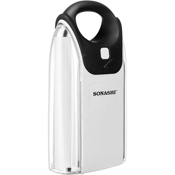 Sonashi Rechargeable 2 Side Lantern, SEL-686, 1800mAh, Black/White