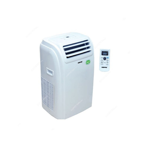 Geepas 3 in 1 Portable Air Conditioner, GACP1216CU, 1200-1500W, 1 Ton, 340 CMH, White