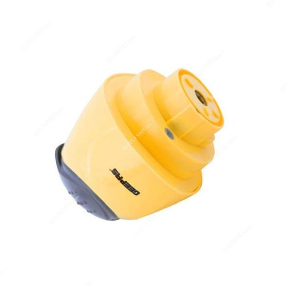 Geepas Bowl Chopper, GC1655, Plastic, 500W, 2 Ltrs, Black/Yellow