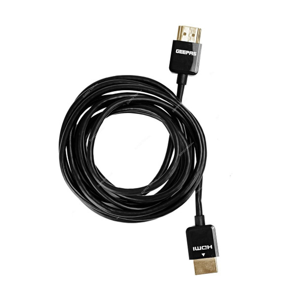 Geepas HDMI Cable, GC1954, USB Type-A to Micro-USB, 2 Mtrs, Black