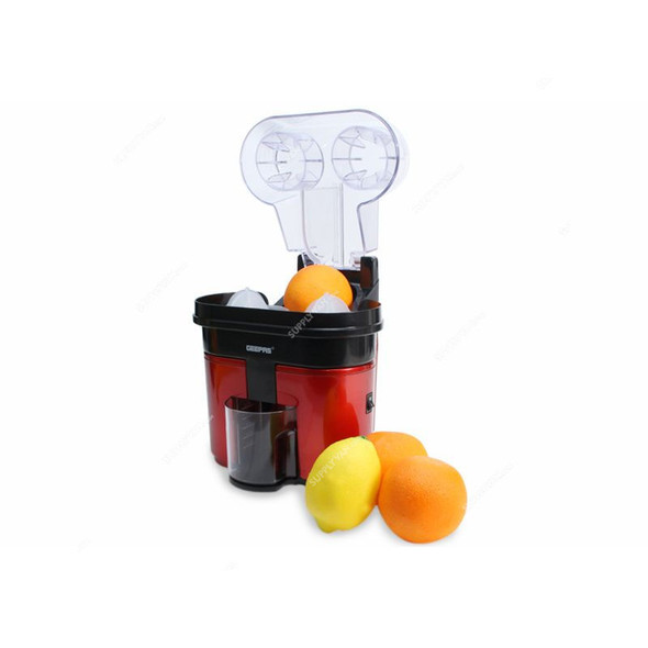 Geepas Juice Extractor, GCJ5347, 90W, Red/Black