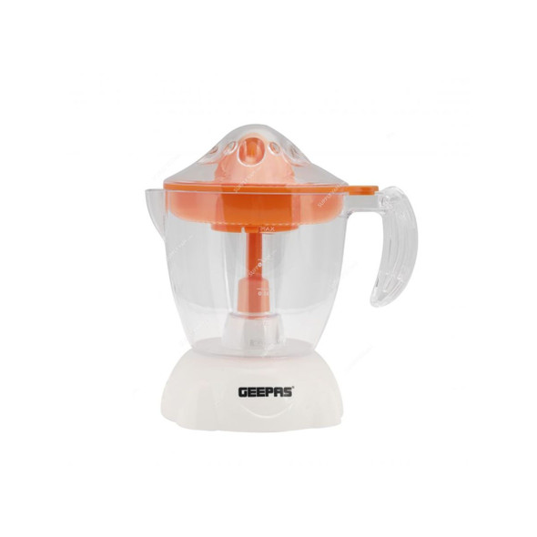 Geepas Citrus Juicer, GCJ9900, Plastic, 40W, 1 Ltr, Clear