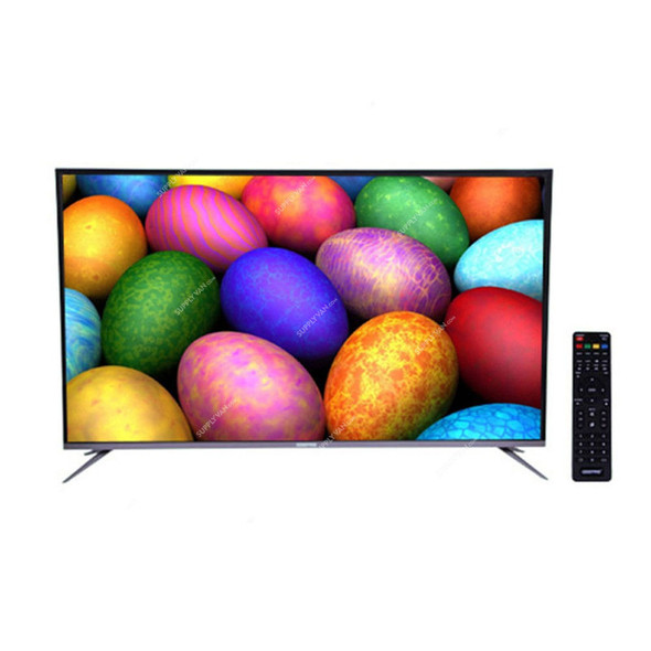 Geepas Full HD Smart LED TV, GLED5508SFHD, 120W, 55 Inch, 1920 x 1080p