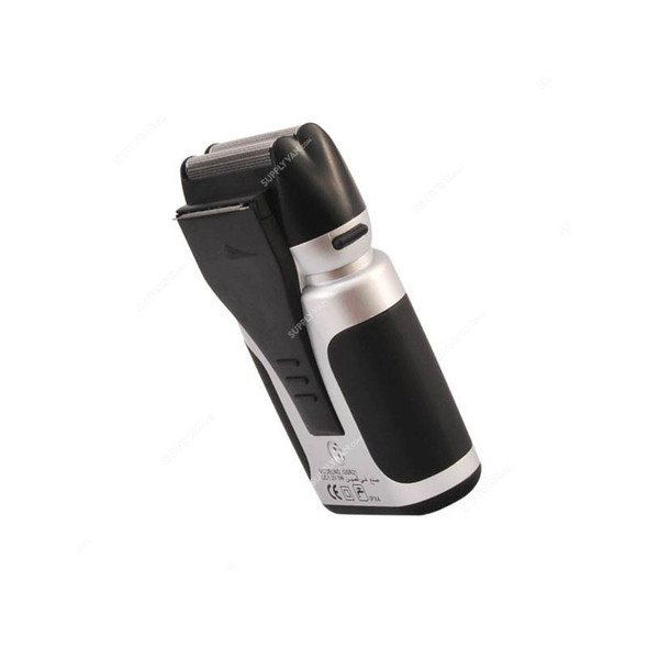 Geepas Cordless Men Shaver, GSR21N, 3W, 2 Blade, Black/White