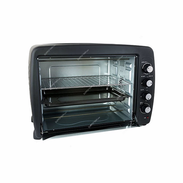 Geepas Electric Oven With Convection and Rotisserie, GO4401N, 2000W, 55 Ltrs, Black