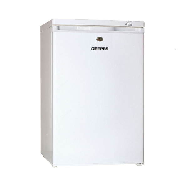 Geepas Upright Freezer, GRFU1206, 90W, 120 Ltrs, White