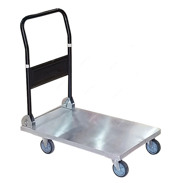 Pro-Tech Aluminium Platform Trolley with Foldable Handle, HJ150A, 150 Kg Weight Capacity