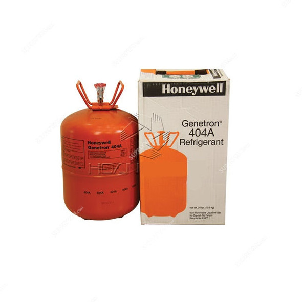 Honeywell Fluorine Refrigerant Gas, Genetron R-404A, HFC, 10.9 Kg