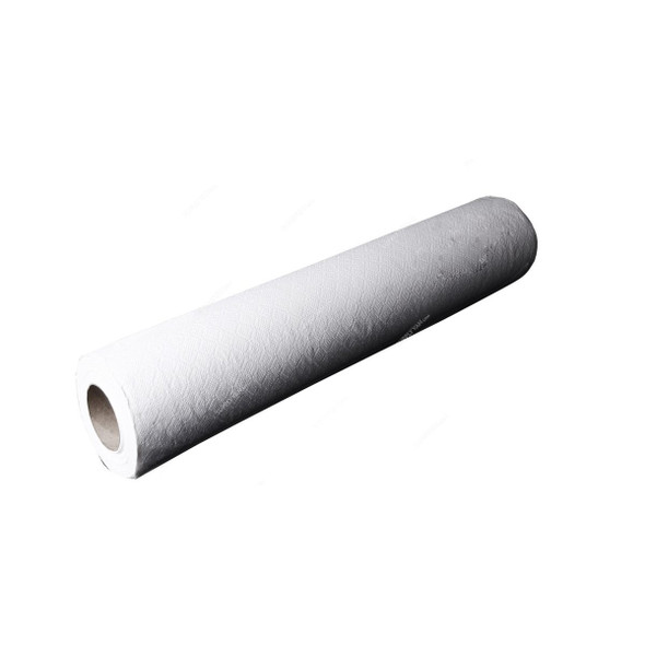 Hotpack Soft n Cool Bed Paper Roll, COUCH, 1 Ply, 50 Mtrs, 12 Rolls/Pack