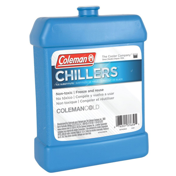 Coleman Chillers Hard Ice Substitute, 3000003562, L, Blue