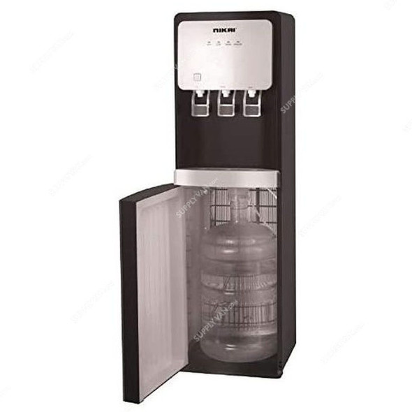 Nikai Bottom Load Water Dispenser, NWD2000BL, 3 Tap, Black