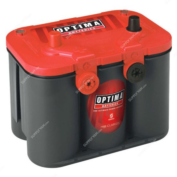Optima Red Top U 4.2 Car Battery, 8004-250, 12V, 50Ah, 815A