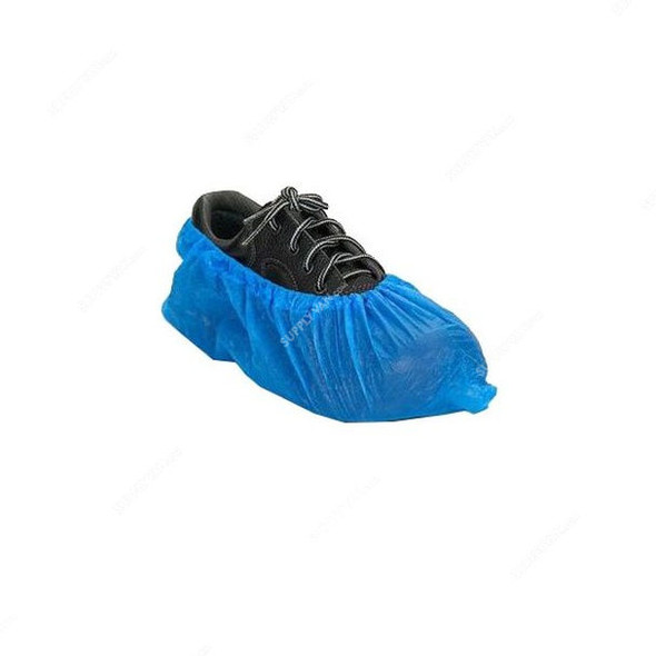 Workman Disposable Shoe Cover, WK-SC-PE, Standard Size, Blue, 50 Pcs/Pack