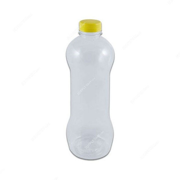 Snh Juice Bottle With Lid, 050CJB100018, Plastic, 1000ML, Clear, 12 Pcs/Pack