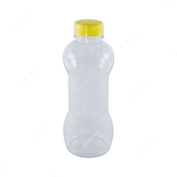 Snh Juice Bottle With Lid, 050CJB50016, Plastic, 500ML, Clear, 12 Pcs/Pack