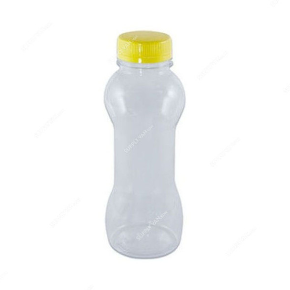 Snh Juice Bottle With Lid, 050CJB33015, Plastic, 330ML, Clear, 12 Pcs/Pack