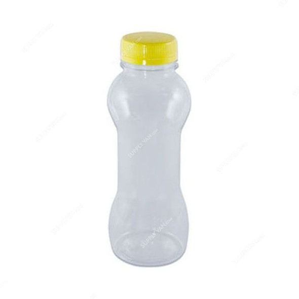 Snh Juice Bottle With Lid, 050CJB3305, Plastic, 330ML, Clear, 6 Pcs/Pack