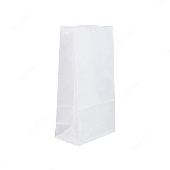 Snh Kraft Paper Bag, B00FY37B28, Paper, White, 500 Pcs/Pack