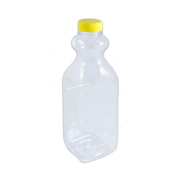 Snh Juice Bottle With Lid, 050CJB1000Q, Plastic, 1000ML, Clear