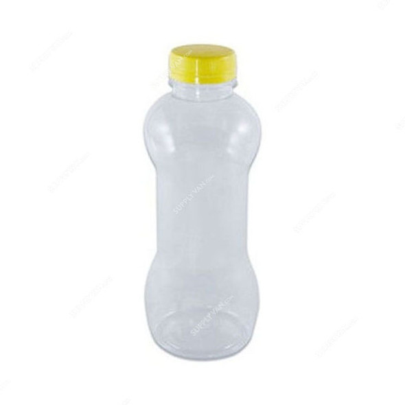Snh Juice Bottle With Lid, 050CJB20012, Plastic, 200ML, Clear, 12 Pcs/Pack