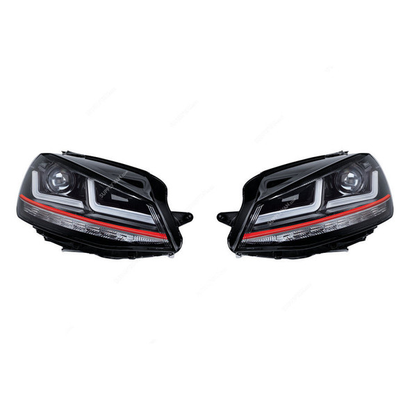 Osram HID LED Headlight For VW Golf VII, LEDHL104-GTI LH, LEDriving, 12V, 36W, GTI
