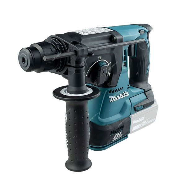 Makita SDS Plus Cordless Hammer Drill, DHR242RTJ, 2x 5.0Ah Battery, 1x 18V Charger, 24MM