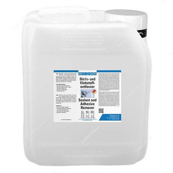 Weicon Sealant and Adhesive Remover, 15213005, 5 Ltrs