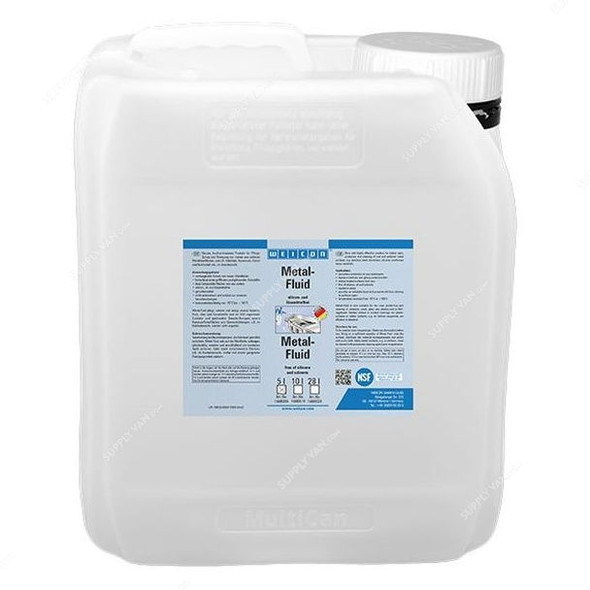 Weicon Metal-Fluid Metal Care and Cleaning Agent, 15580005, 5 Ltrs