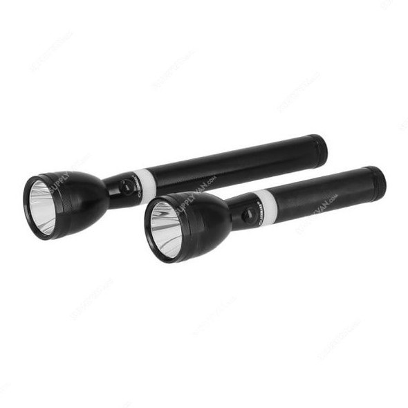 Olsenmark Rechargeable LED Flashlight, OMFL2758, 3000 mAh, 2 Pcs/Set
