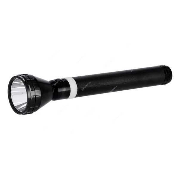 Olsenmark Rechargeable LED Flashlight With Night Glow, OMFL2610, 356MM