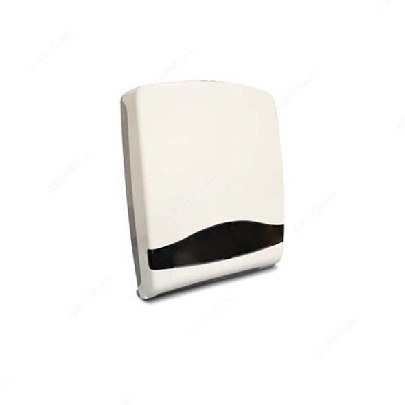 Intercare MSD Folded Tissue Dispenser, ABS and Plastic, 280 x 115MM, White