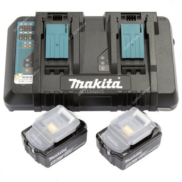 Makita Lithium Battery Power Source Kit, 198567-1, 18V, 5.0 Ah
