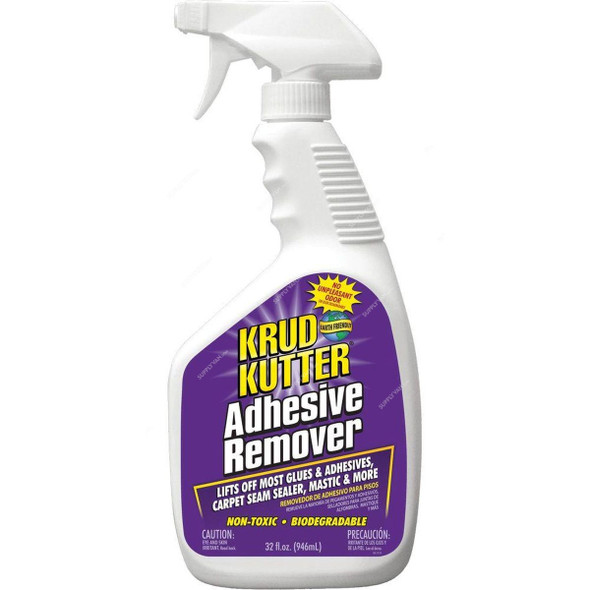 Krud Kutter Adhesive Remover Trigger Spray, AR324, 32 Oz