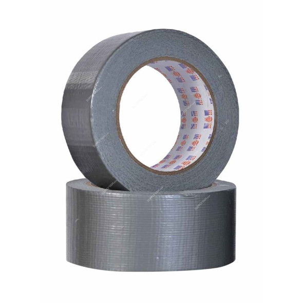 Asmaco Duct Tape, Grey, 48MM x 25 Yards, 24 Rolls/Carton