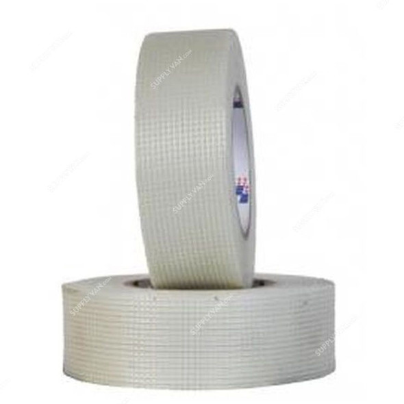 Asmaco Fiber Glass Tape, Beige, 2 Inch x 100 Yards, 36 Rolls/Carton