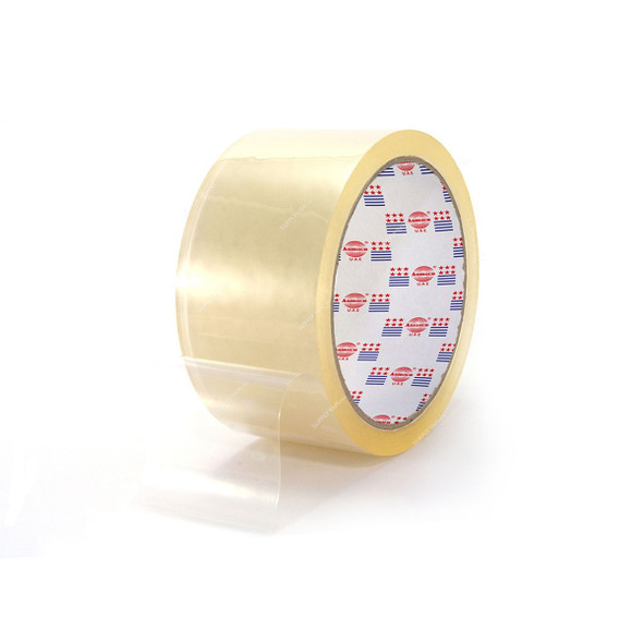 Asmaco Bopp Packing Tape, Clear, 40 Micron, 48MM x 40 Yards, 36 Rolls/Carton