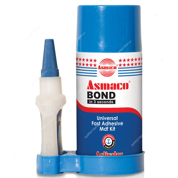 Asmaco Cyanoacrylate Bond Adhesive, 300ML, 25 Pcs/Carton