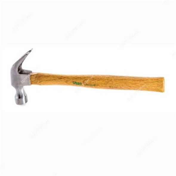 Uken Claw Hammer, UH15024, Ergonomic, Carbon Steel, Wood, 24 oz