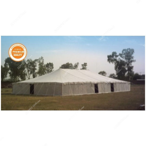 Party Tent, AMT-130, Iron Stick, 10 x 20 Mtrs, White