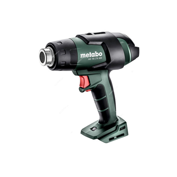 Metabo Cordless Hot Air Gun With Cardboard Box, HG-18-LTX-500, 18V