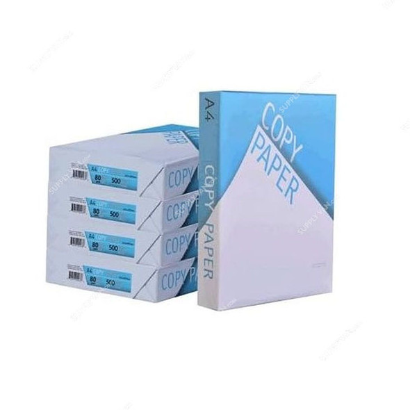 Copier Paper, A4, 80 GSM, White, 500 Sheets/Pack