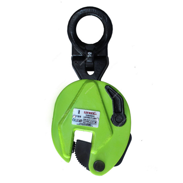 Lifmex Vertical B Type Lifting Clamp, LVLCB1, 1 Ton