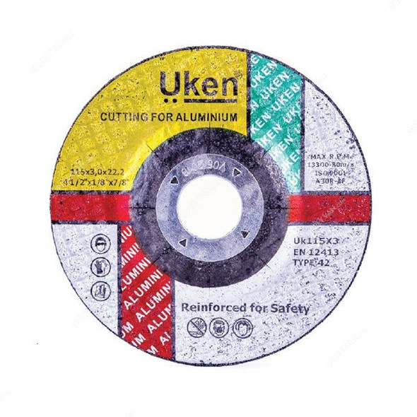 Uken Metal Cutting Disc, 614000, 300 x 3.2MM