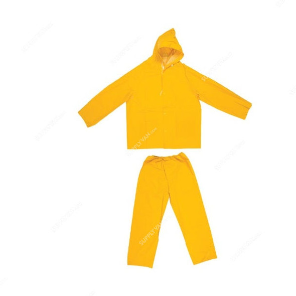 Uken Rain Suit, U4713, XL, Yellow