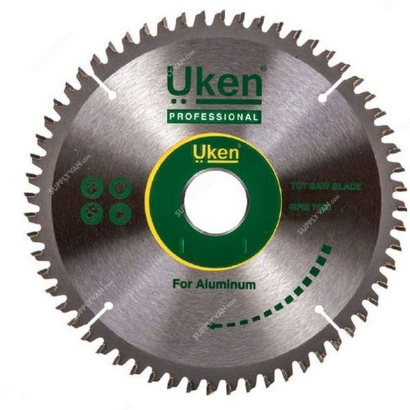 Uken Circular Saw Blade U715100AL, 230MM, 100 Teeth