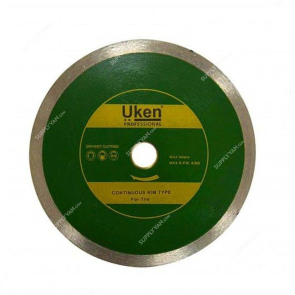 Uken Tile Cutting Diamond Blade, UT230T, 230MM