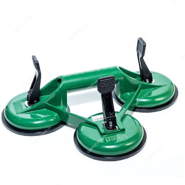 Uken Suction Glass Vacuum Lifter, U9503, 3 Legs, Green